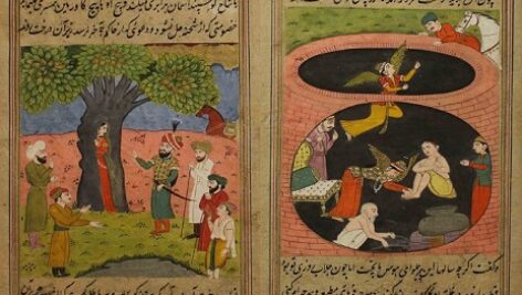 طوطی نامه – نسخه خطی مصور