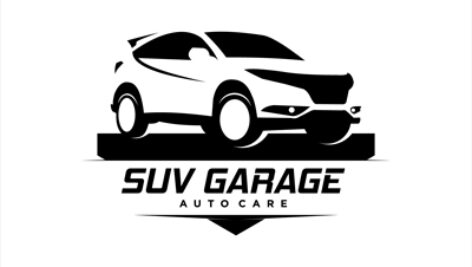 لایه باز وکتور ماشین الگوی suv آرم مراقبت از خودکار