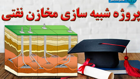 پروژه شبیه سازی مخازن نفتی ( Simulation of oil reservoirs)