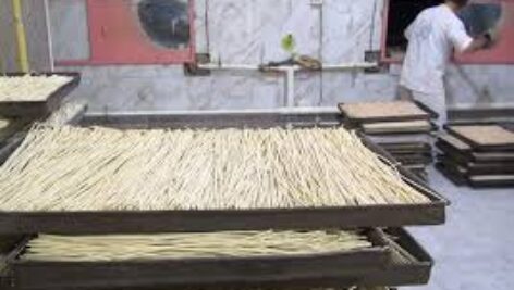 کارآموزی کارگاه ساخت آش رشته (انواع رشته آشی و پلویی)