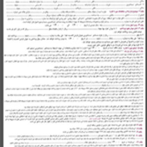 فرم خام اجاره نامه  ملک ویرایش 1404 بصورت رنگی / ابعاد  A3