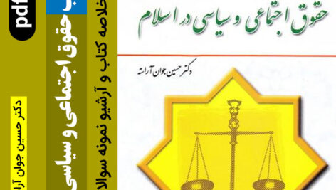 دانلود کتاب حقوق اجتماعی سیاسی دراسلام – دکتر حسین جوان آراسته + خلاصه کتاب +آرشیو نمونه سوالات