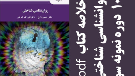 دانلود کتاب روانشناسی شناختی – زارع، شریفی – روانشناسی پیام نور – pdf به همراه فلش کارت و 10 دوره نمونه سوال