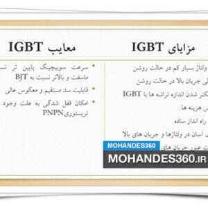 فایل پاورپوینت ارائه کلاسی IGBT )Insulated gate bipolar transistor)