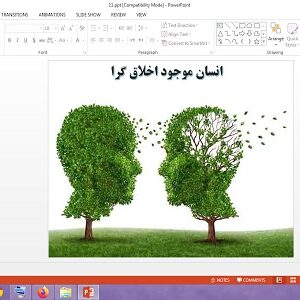 دانلود پاورپوینت انسان موجود اخلاق گرا درس 11 فلسفه یازدهم انسانی