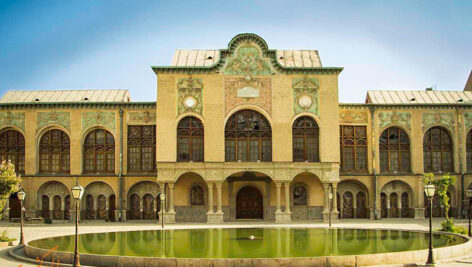 پاور پوینت مرمت و احیای عمارت مسعودیه تهران