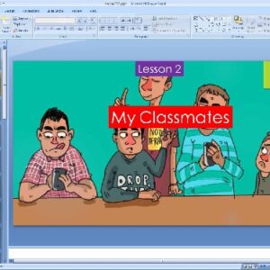 پاورپوینت درس دوم زبان انگلیسی پایه هفتم (My Classmates)