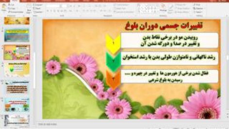 پاورپوینت درس 8 پیام های آسمانی پایه هفتم: افتخار بندگی