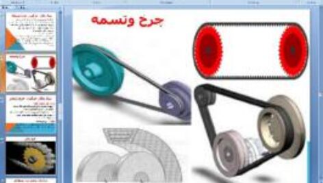 پاورپوینت پودمان سوم کار و فناوری پایه نهم ساز و کارهای حرکتی