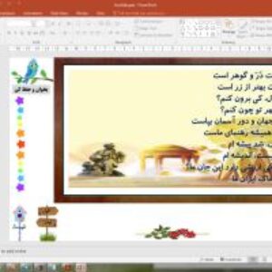 پاورپوینت درس 6 فارسی پنجم دبستان (ابتدایی): سرود ملی (ای ایران)