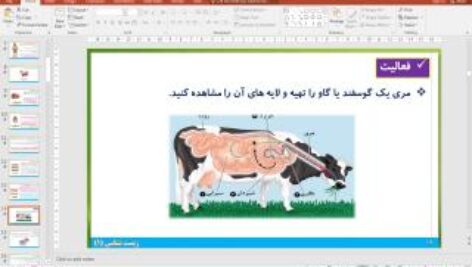 پاورپوینت فصل 2 زیست شناسی دهم تجربی: (گوارش و جذب مواد)
