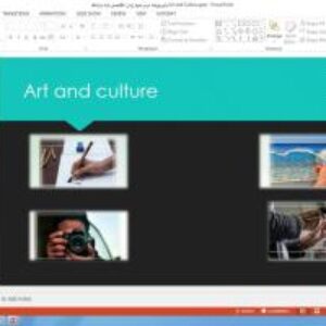پاورپوینت درس سوم زبان انگلیسی پایه یازدهم Art and Culture