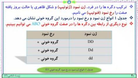 پاورپوینت فصل 3 زیست شناسی پایه دوازدهم تجربی: انتقال اطلاعات در نسل‌ها  ( 54 اسلاید)