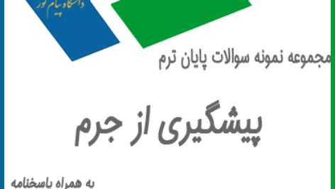 جزوه پیشگیری از جرم نجفی ابرند ابادی