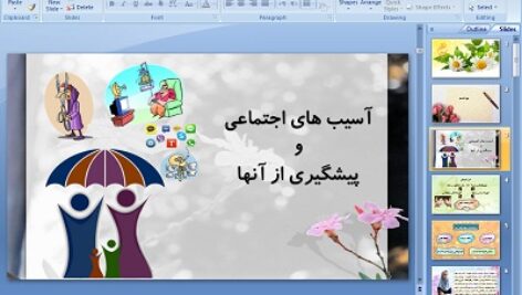پاورپوینت درس 5 مطالعات هشتم( آسیب های اجتماعی و پیشگیری از آنها )
