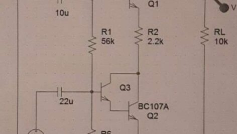 شبیه سازی و تحلیل کامل AC و DC مدار ترانزیستوری در Proteus و Pspice