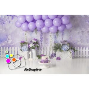 بک دراپ تولد تم یاسی-کد 1881