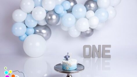 دانلود بک دراپ تولد تم فیل-کد  6243