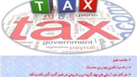 راهنمای کامل حسابداری مالیاتی (مالیاتی 1 ویژه دانشجویان پیام نور)