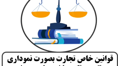 قوانین خاص تجارت بصورت نموداری و رنگی+ نکته ها از پیمان عبد غیور