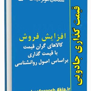 کتاب قیمت گذاری جادویی(20تکنیک منتخب قیمت گذاری برای افزایش فروش  مغازه و فروشگاه)