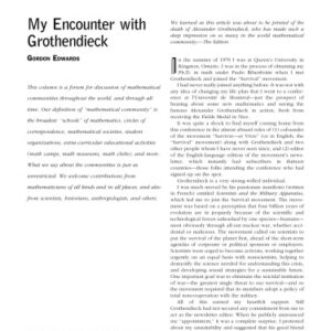 [Journal] The Mathematical Intelligencer. Vol. 37. No 1