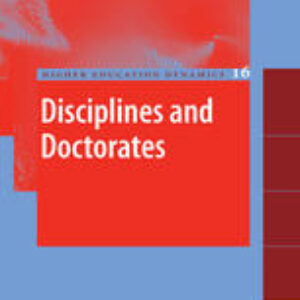 Disciplines and Doctorates