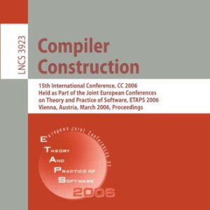 Compiler Construction: 15th International Conference, CC 2006, Held as Part of the Joint European Conferences on Theory and Practice of Software, ETAP