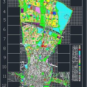 دانلود نقشه اتوکدی طرح تفصیلی شهر قزوین